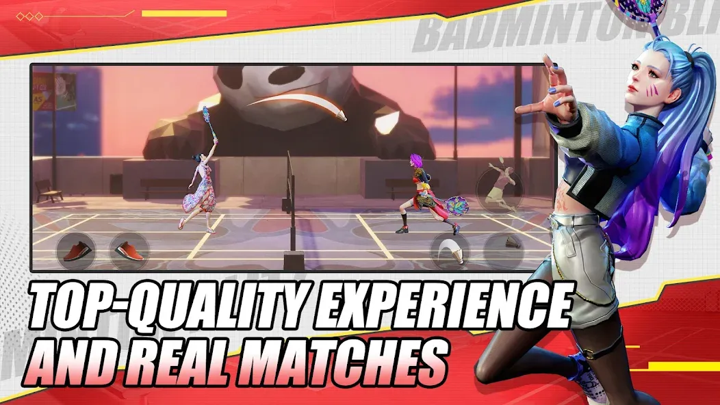 Badminton Blitz - PVP online screenshot 3