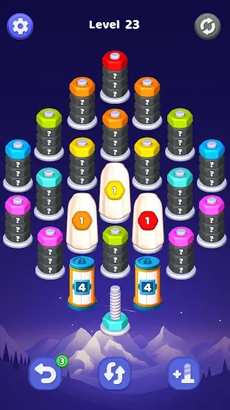 Nut Puzzle - Nut Sort Games screenshot 7