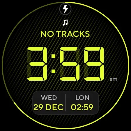 Digital 1 Watch face screenshot 10