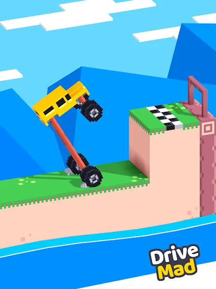 Fancade Minijogos: Carro, ação screenshot 9