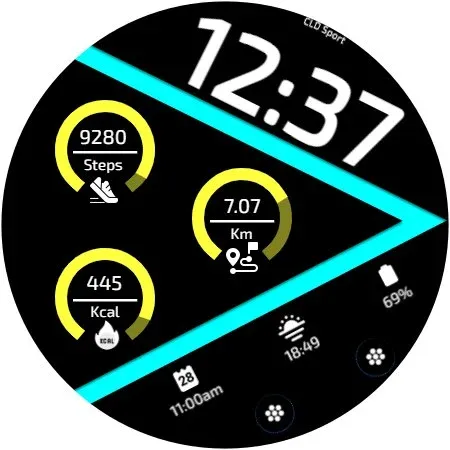 ToGo CLD Sport - Watch Face screenshot 14