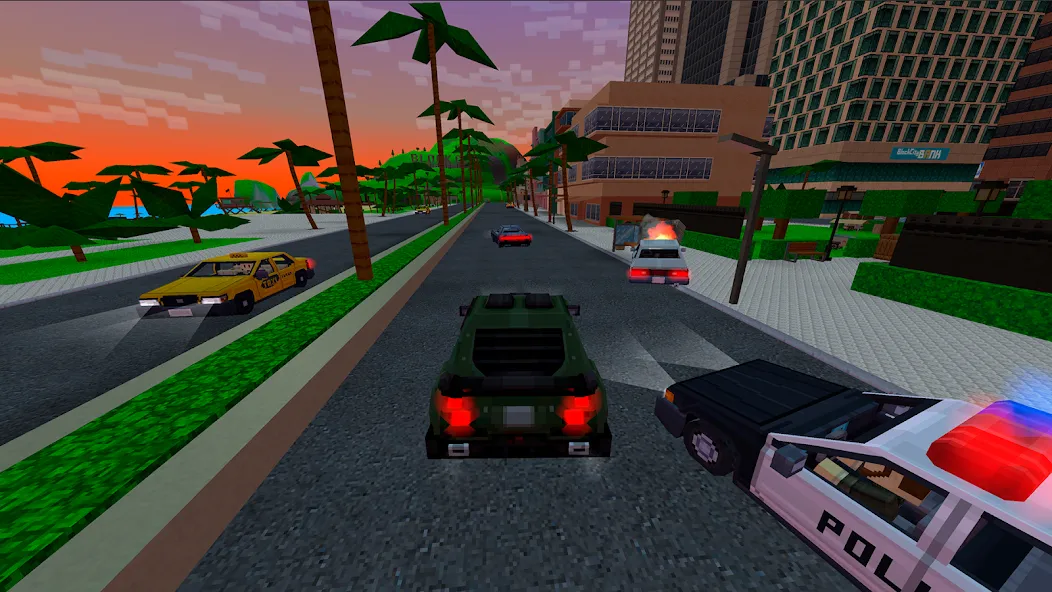 Block City Wars: Vice World 3d screenshot 2