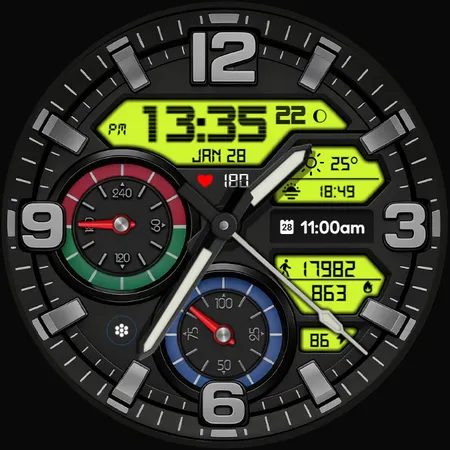Vectora One Hybrid Watch Face screenshot 36