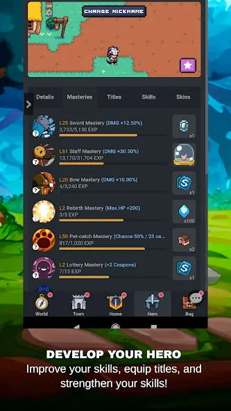Mana Storia - Pixel MMORPG screenshot 3