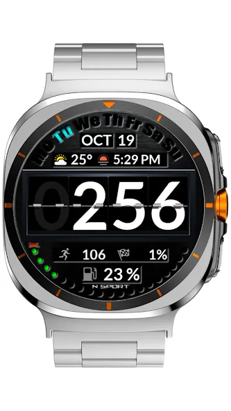 NTV520 - Digital watch face screenshot 18