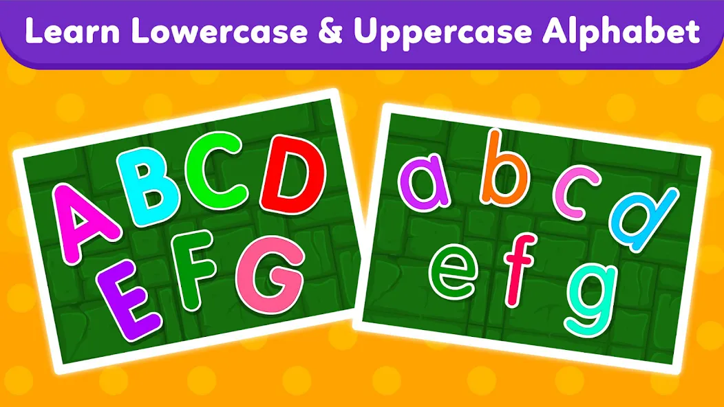 ABC Phonics Games Kids Tracing screenshot 1