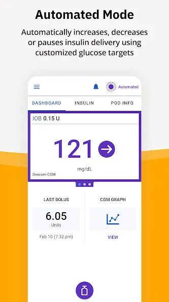Omnipod® 5 App screenshot 2