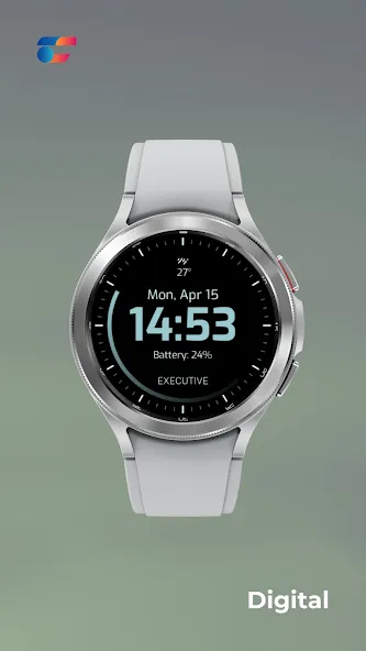 EXD036: Digital Watch Face screenshot 7