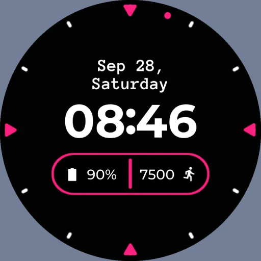 MPW02 Digital Watch Face screenshot 4