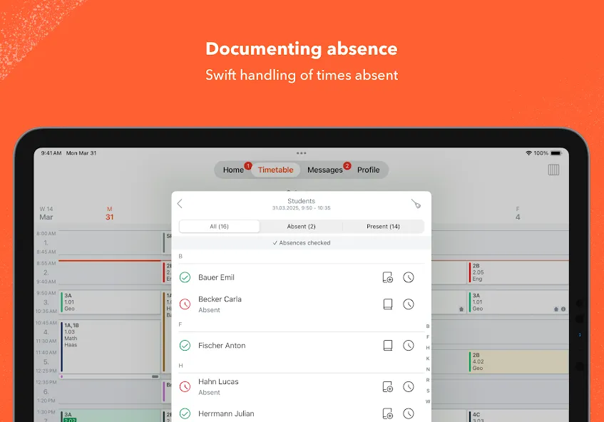 Untis Mobile screenshot 12