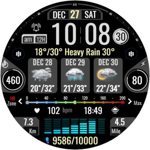 Informative Digital Weather A4 screenshot 16