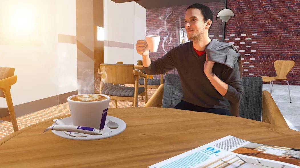 Good Coffee Cafe Simulator 3D screenshot 2