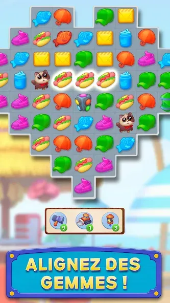 Match Town Makeover・série de 3 screenshot 2