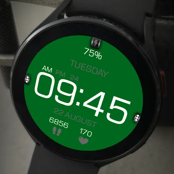 Key056 Digital Watch Face screenshot 7
