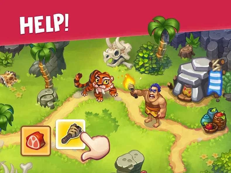 Tribe Dash - Stone Age screenshot 1