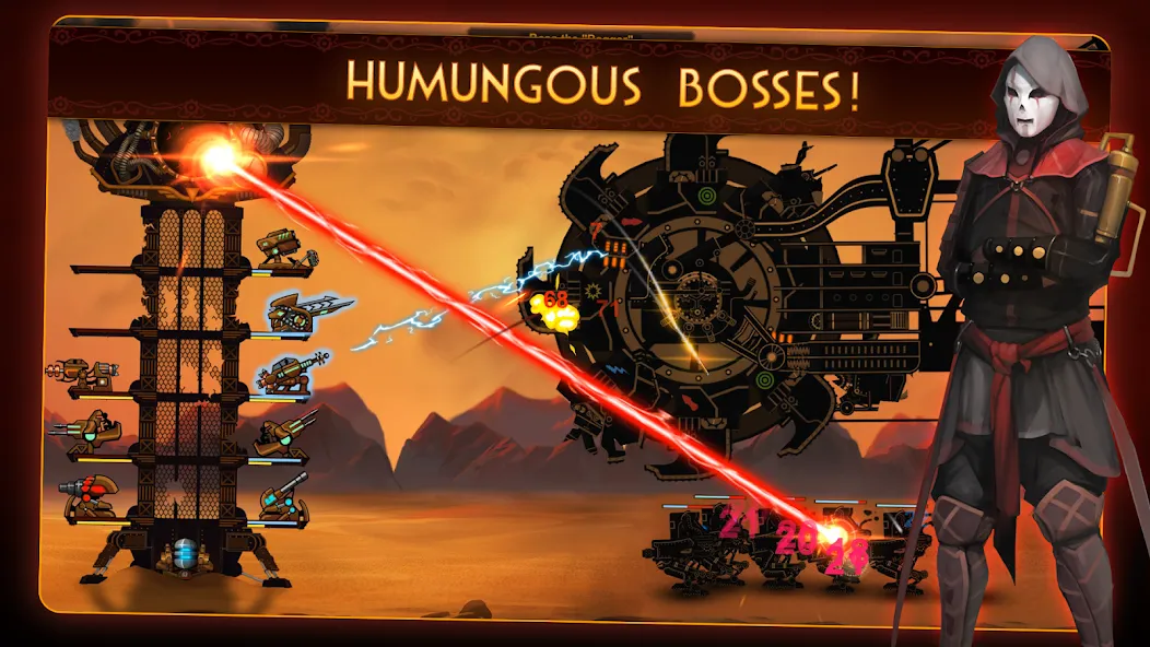 Steampunk Tower 2 Defense Game screenshot 2