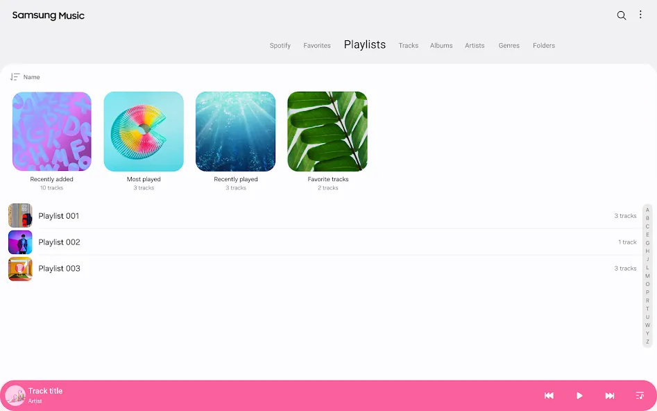Samsung Music screenshot 9