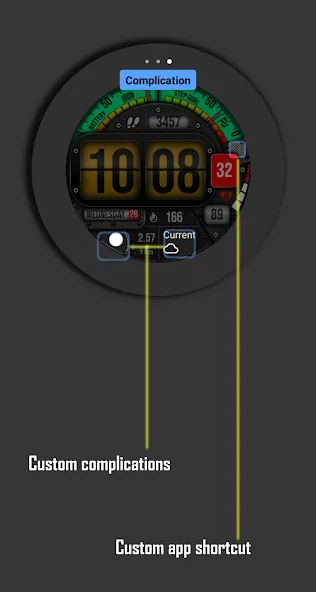 MB297 Digital Watch Face screenshot 8