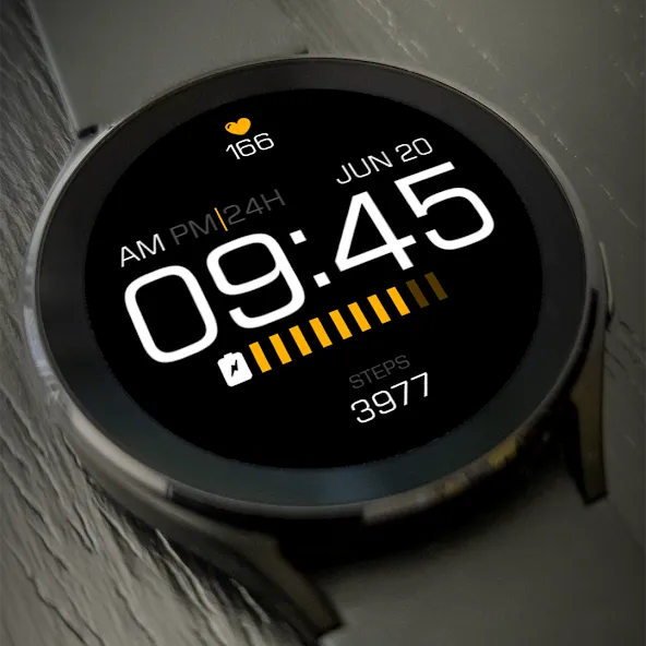 Digital Watch Face Key071 screenshot 2