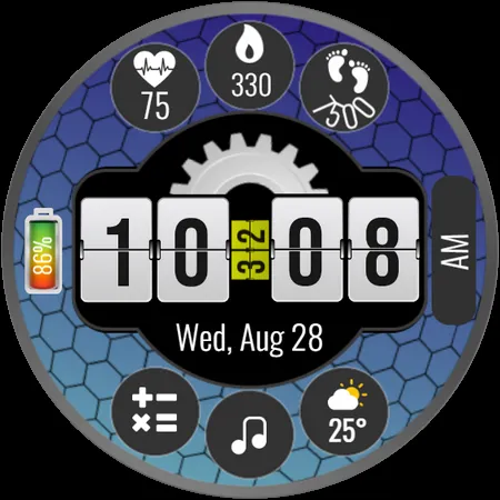 MAHO011 Wear OS Watch Face screenshot 22