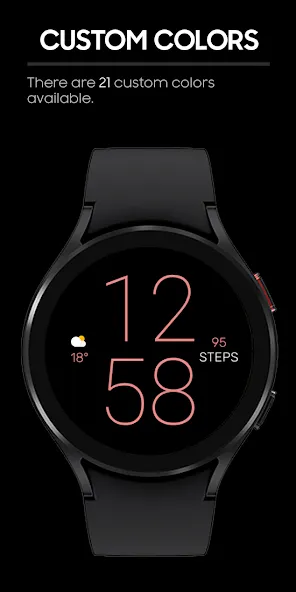 JHW Thin Plus: Watch face screenshot 4