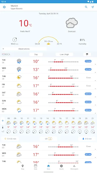 Foreca Weather & Radar screenshot 16