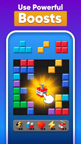 Blocky Quest - Classic Puzzle screenshot 2