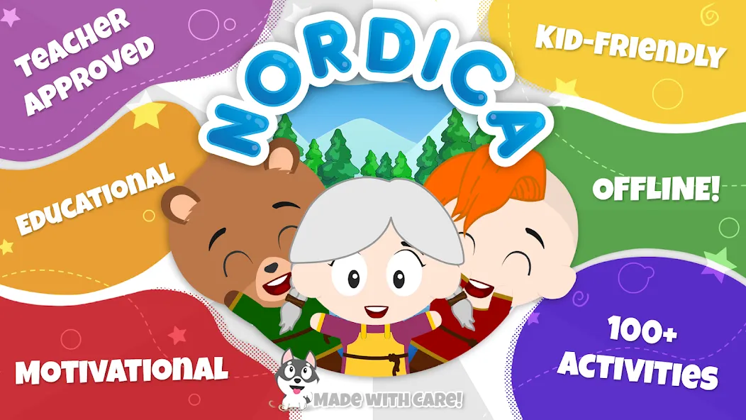 Nordica: Juegos Infantiles 2+ screenshot 1
