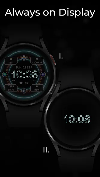 TVV Neon Watch Face screenshot 6