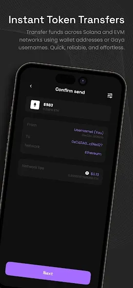 Gaya: AI Crypto Wallet screenshot 4