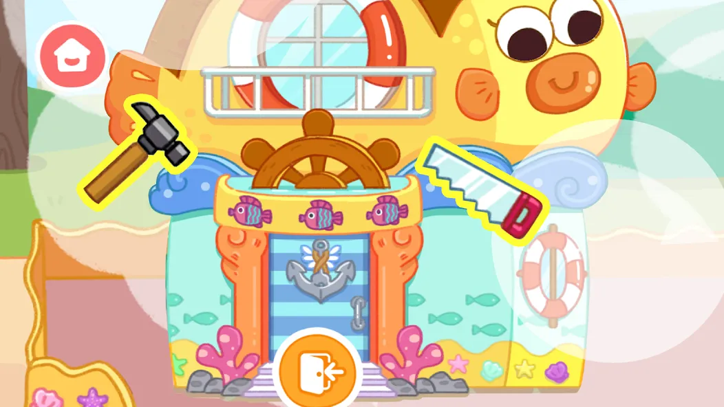 Baby House: Kids' Design Game screenshot 1