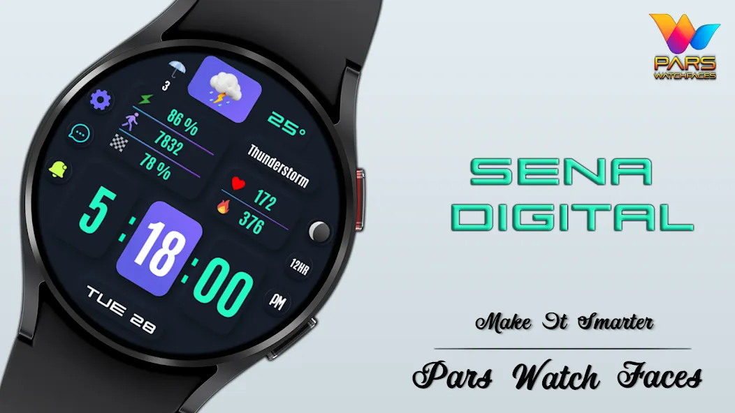 Sena Digital Watch Face screenshot 6