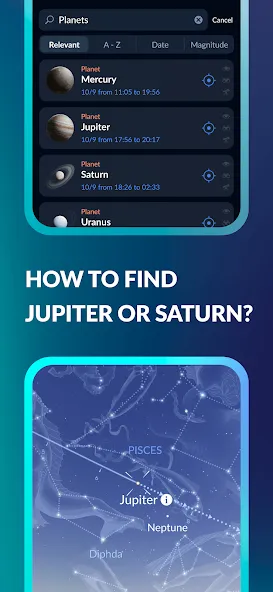 Sky Tonight - Star Gazer Guide screenshot 2