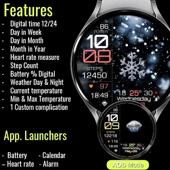 Animated Weather Minimal IW09 screenshot 8