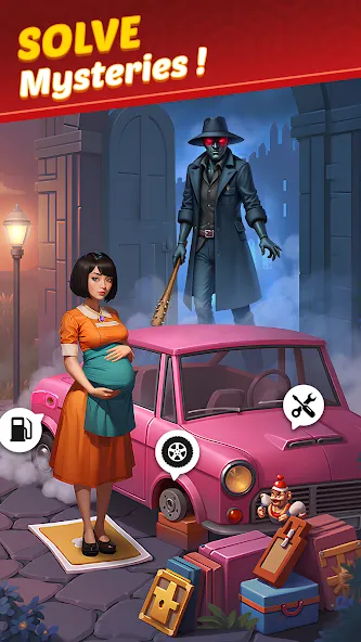 Sherlock: Mystery Merge Puzzle screenshot 2