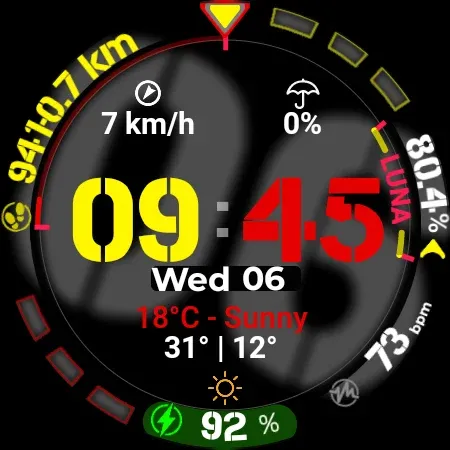 Watch Face CUE160 screenshot 9
