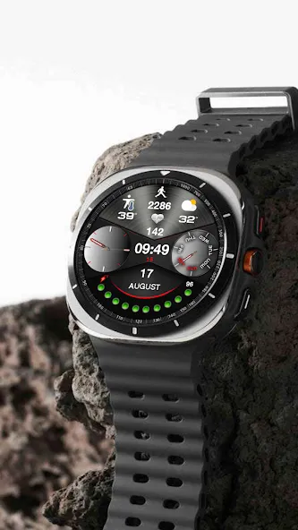 N-SPORT268 AlwaySmileWatchFace screenshot 5