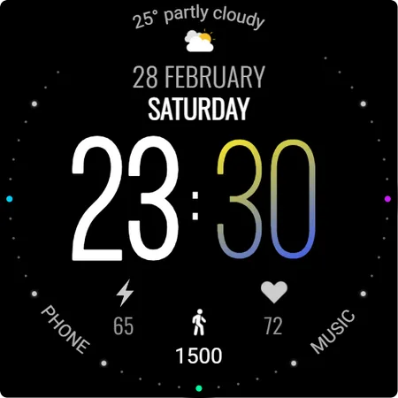 Minimal Watch Face screenshot 25