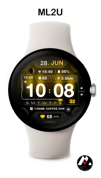 ML2U 212 Watch Face screenshot 3