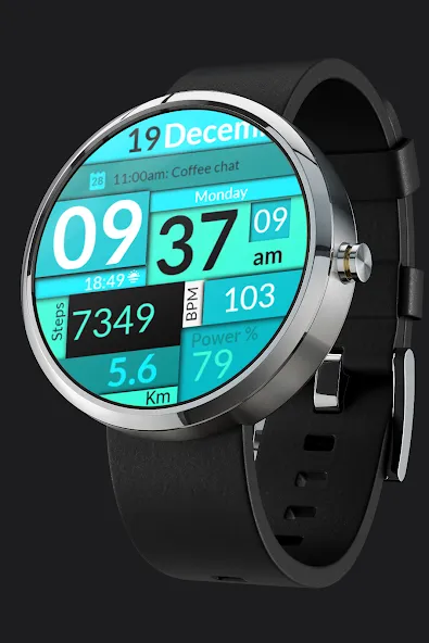 CC Clean 06 Watch Face screenshot 3