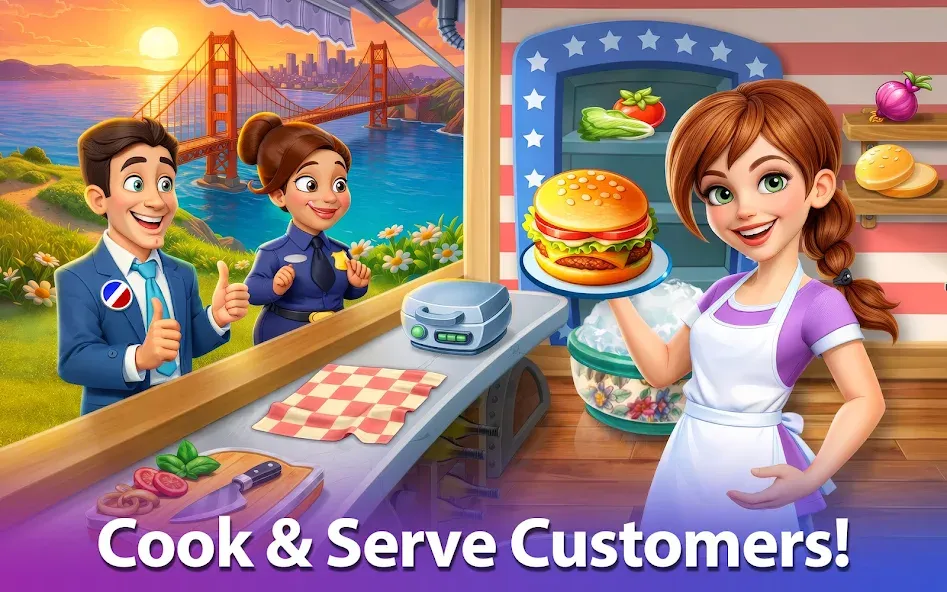 Kitchen Scramble: Cooking Game screenshot 1