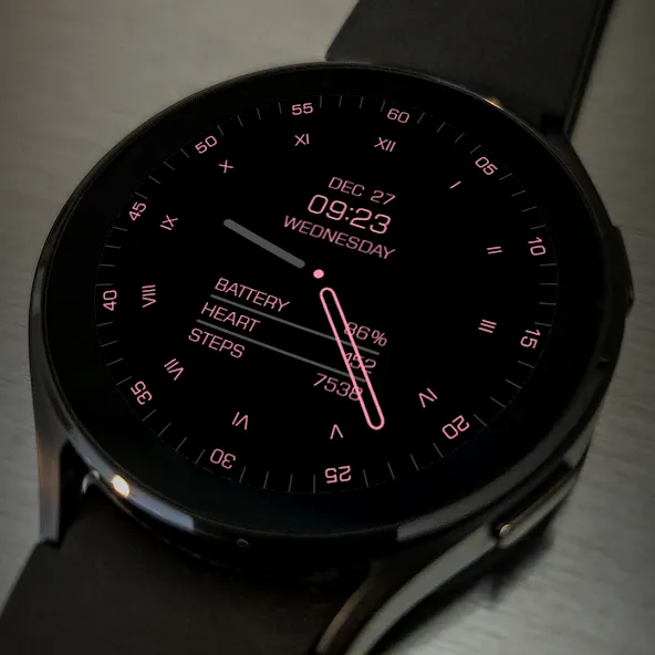 Key105 Analog Watch Face screenshot 3