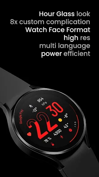 Fit 3 Watch face screenshot 2