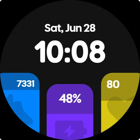 Simple Bars Watch Face screenshot 10