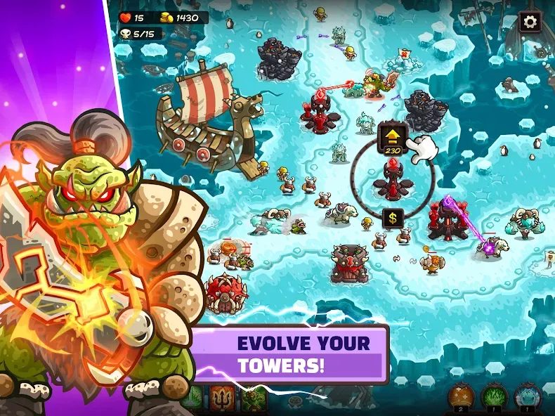 Kingdom Rush Vengeance TD Game screenshot 15