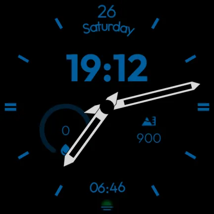 OD27 Black Watch Face screenshot 37