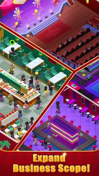 Idle Vegas Resort - Tycoon screenshot 5