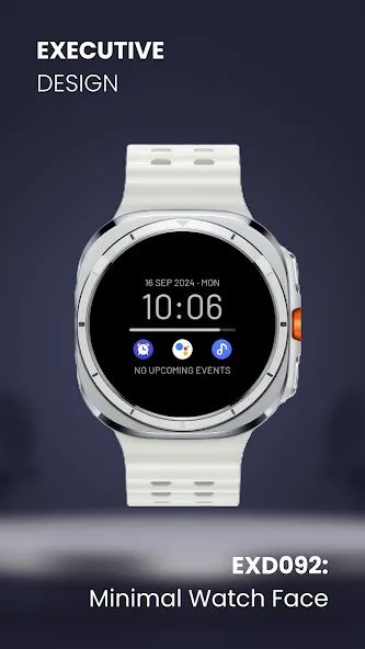 EXD092: Minimal Watch Face screenshot 3