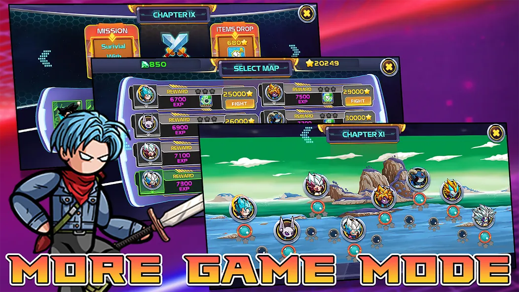 Stickman Warriors Dragon Fight screenshot 5