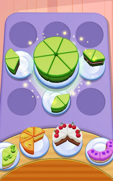Cake Sort - clasificar tartas screenshot 20